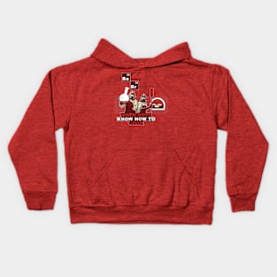 Baking Bread - Red Kids Hoodie